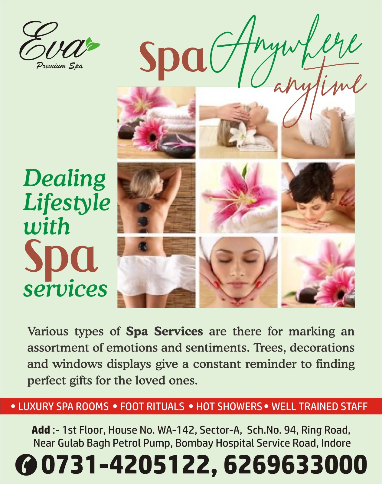Best Luxury Spa Services in Indore