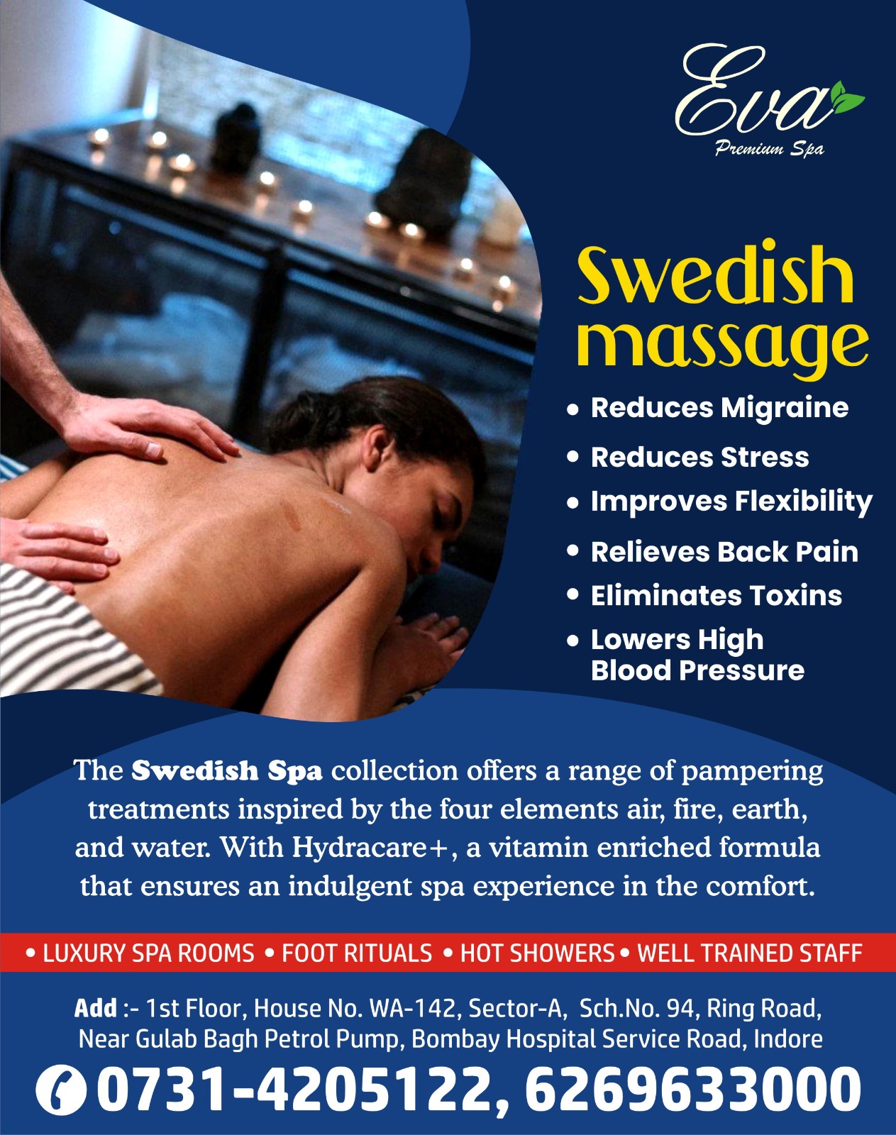 Best Swedish Spa Services in Indore