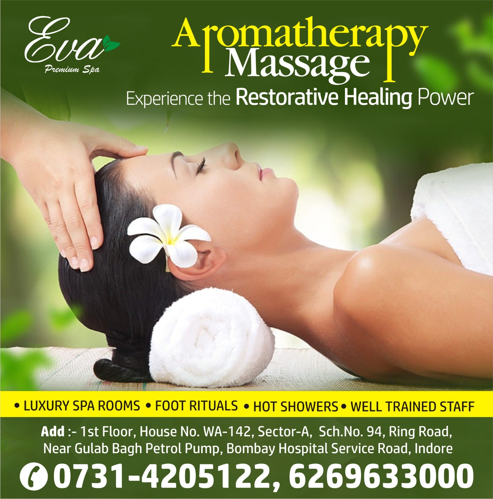 Aromatherapy Massage in Indore