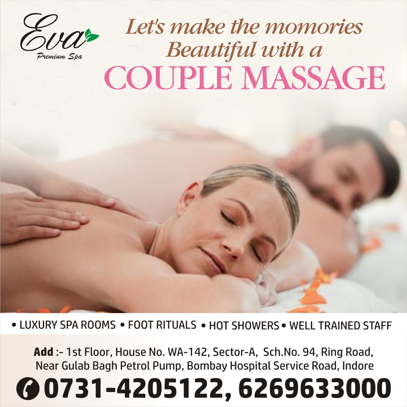 Best Couple Massage Services in Indore