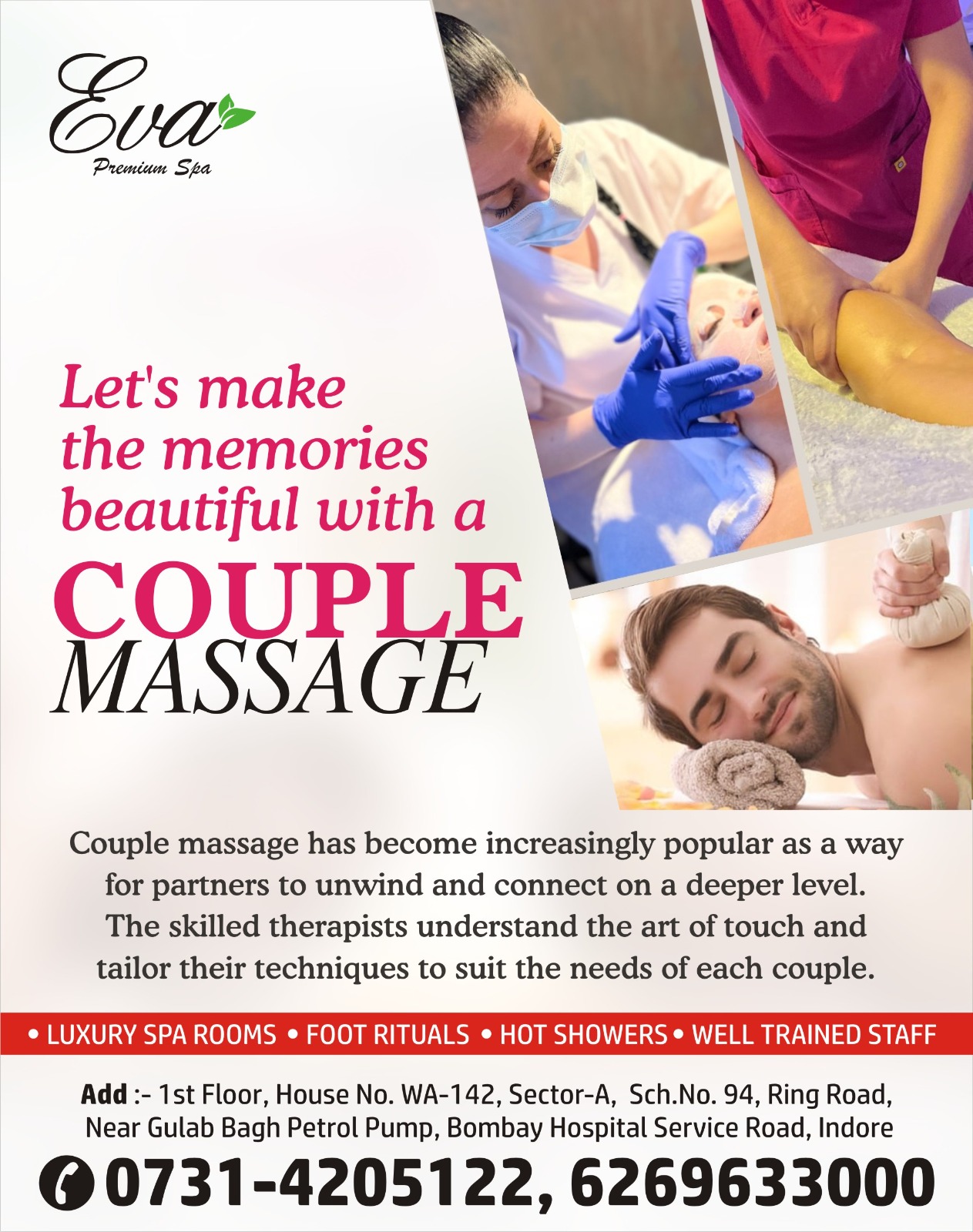 Best Couple Massage Services in Indore